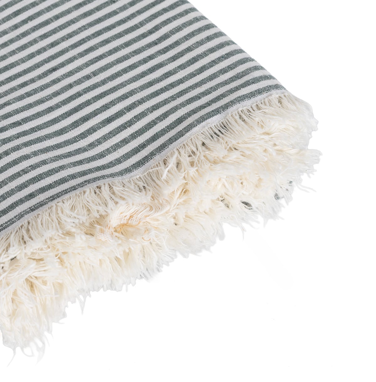 Toalha de mesa SLUB STRIPES verde 140x320cm