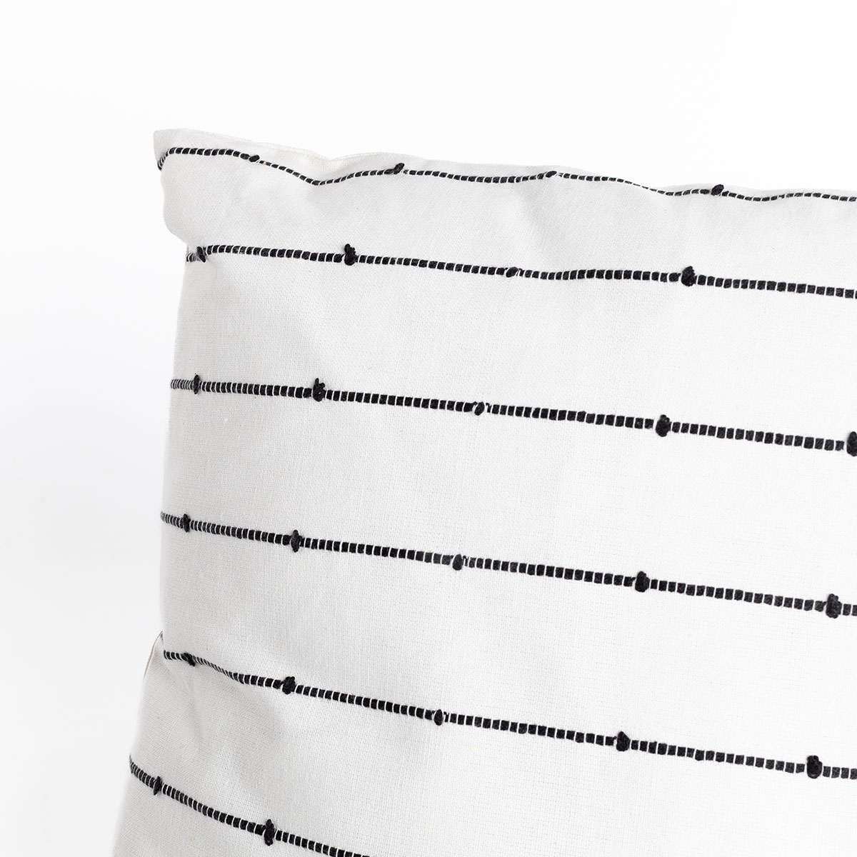 Almofada LINECHIC bege em algod&atilde;o 45x45cm