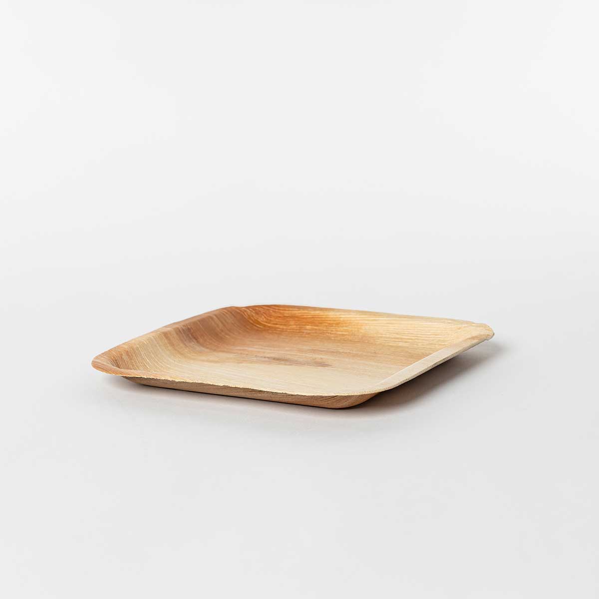 Conjunto De 10 Pratos Retangulares Em Folha De Palma