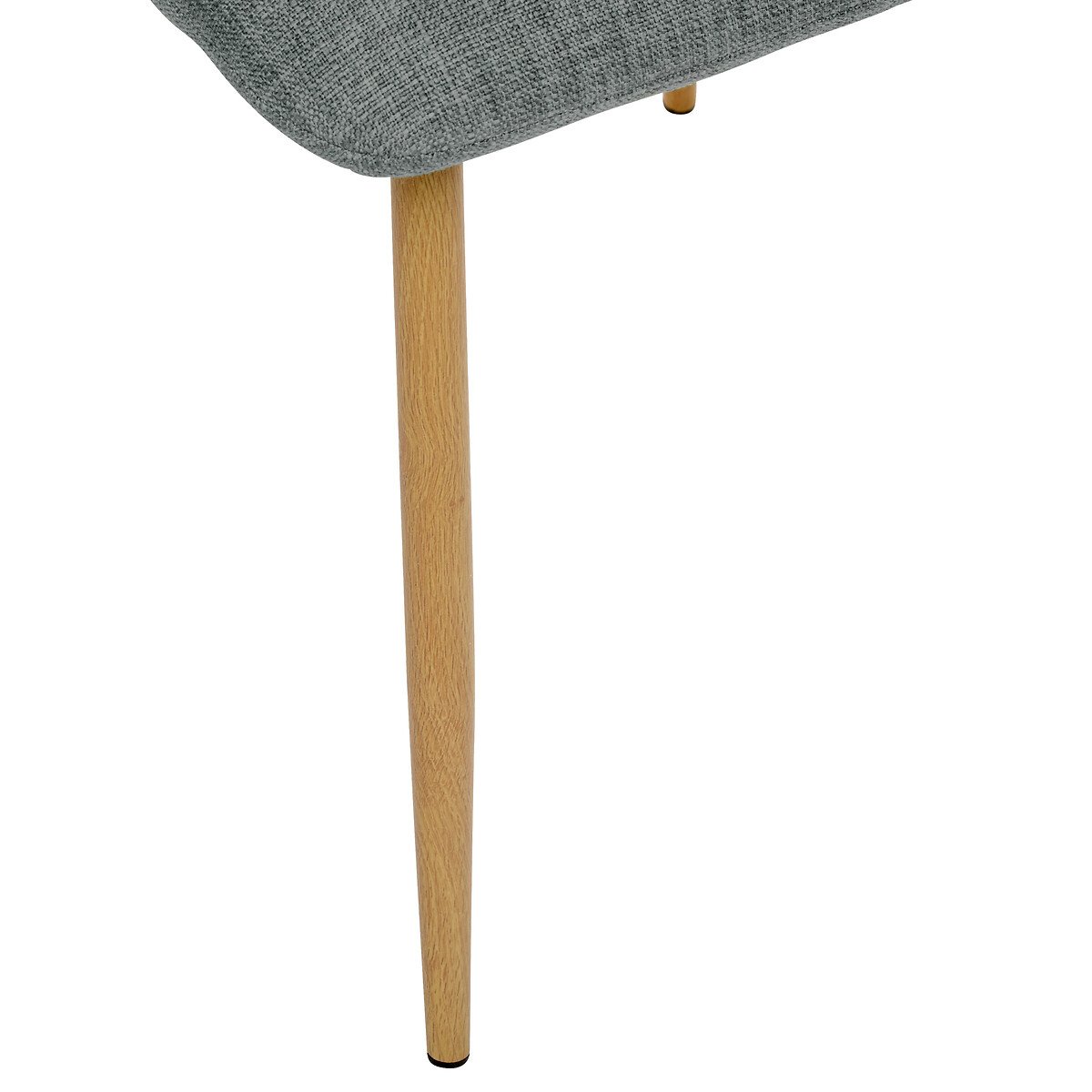 Cadeira SIRAC em tecido cinza