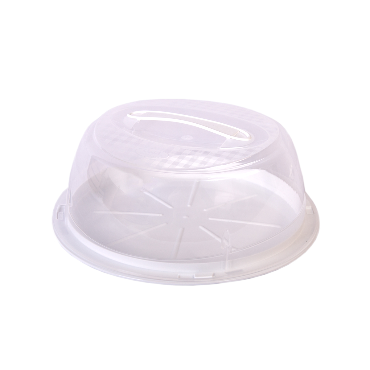 Boleira branca e cinza 35cm