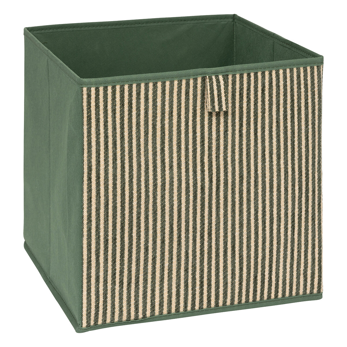 Caixa de arruma&ccedil;&atilde;o COTTY verde 31x31cm
