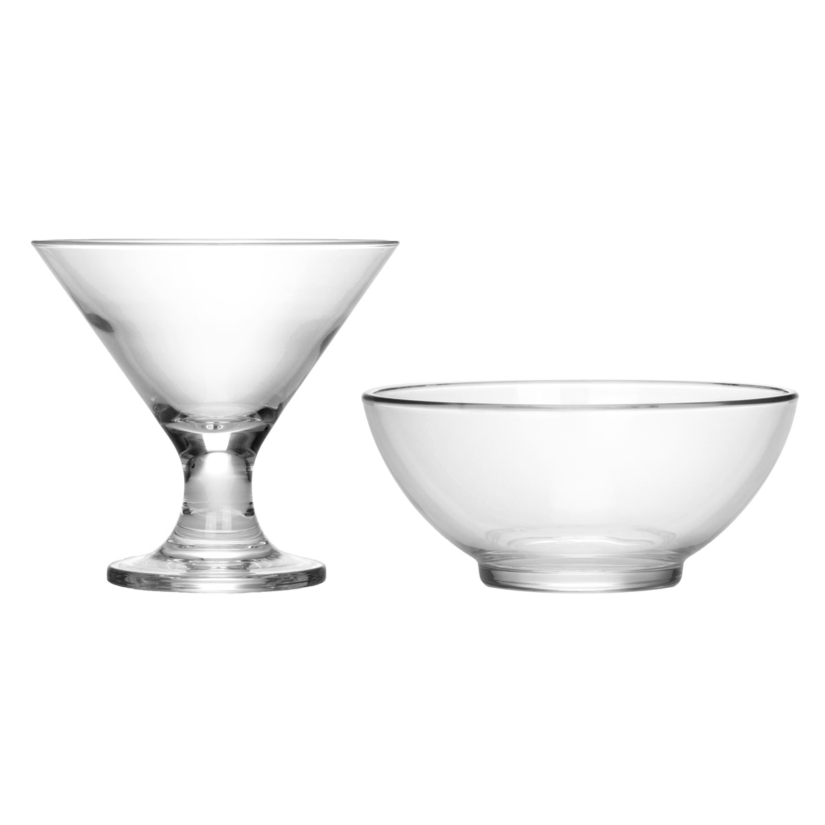 Ta&ccedil;a de gelado com p&eacute; vidro ICEVILLE