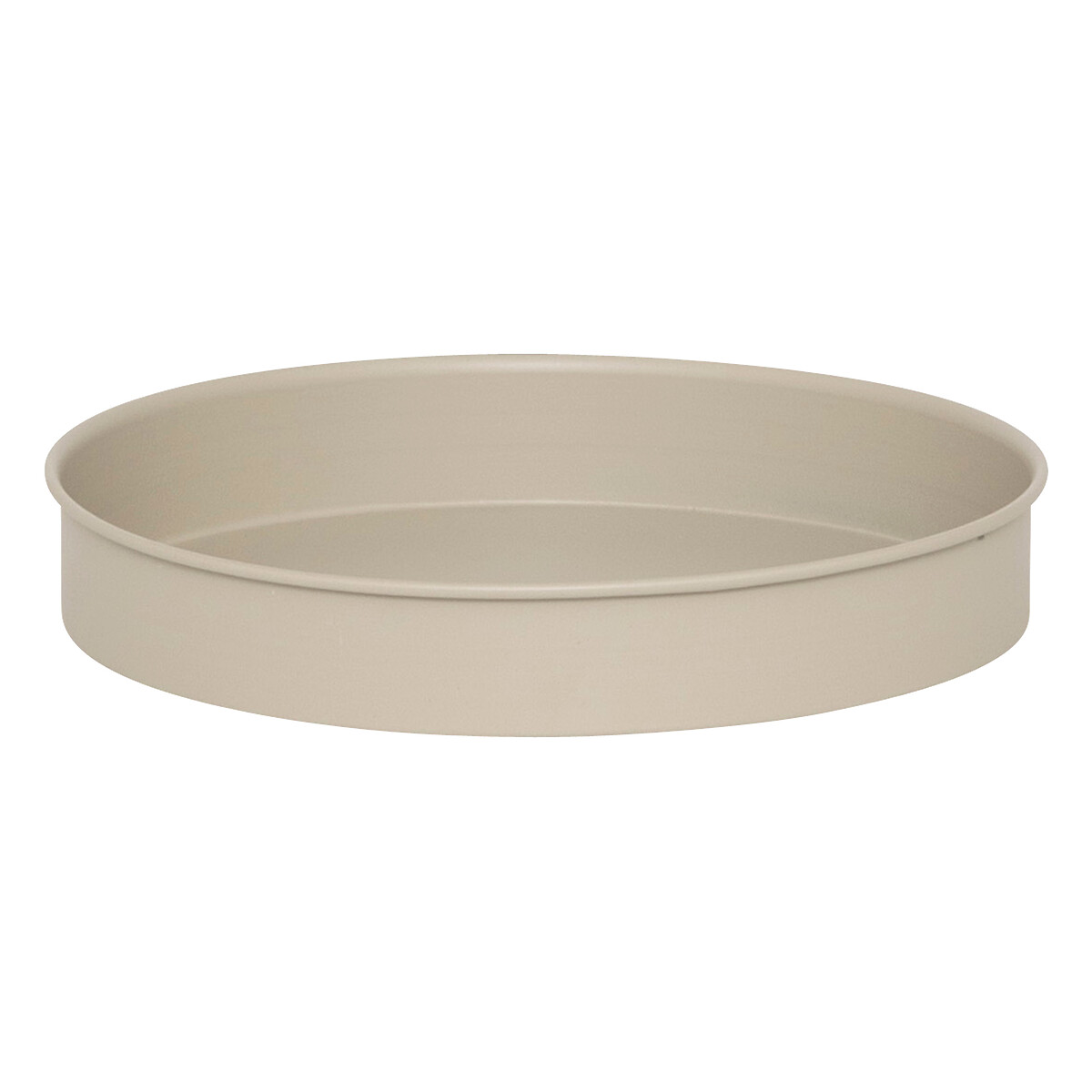 Floreira AZE em metal bege 27cm