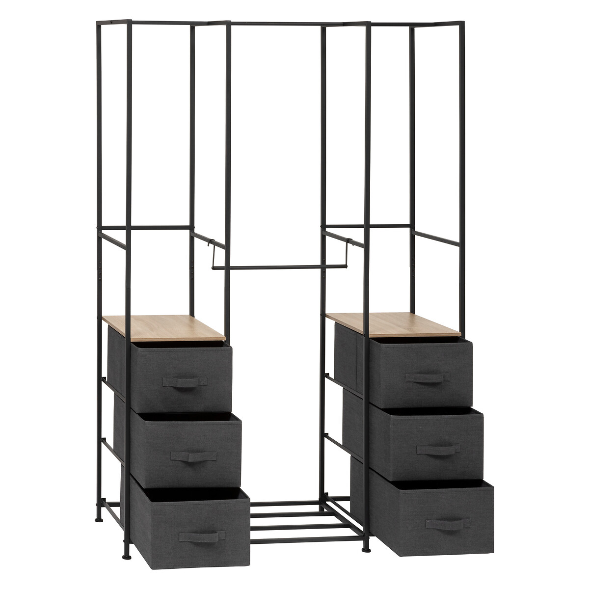 Roupeiro TISSA cinza escuro