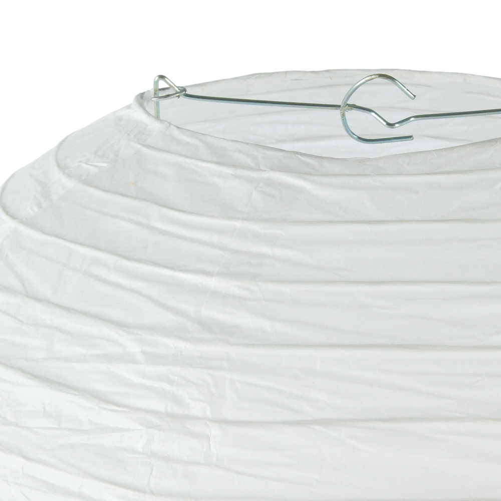 Suspens&atilde;o Em Papel De Arroz Branca