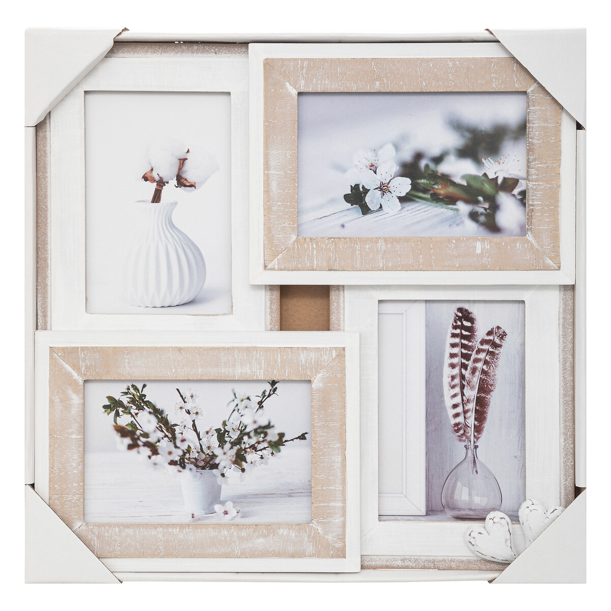 Multimoldura para 4 fotografias em mdf paulo