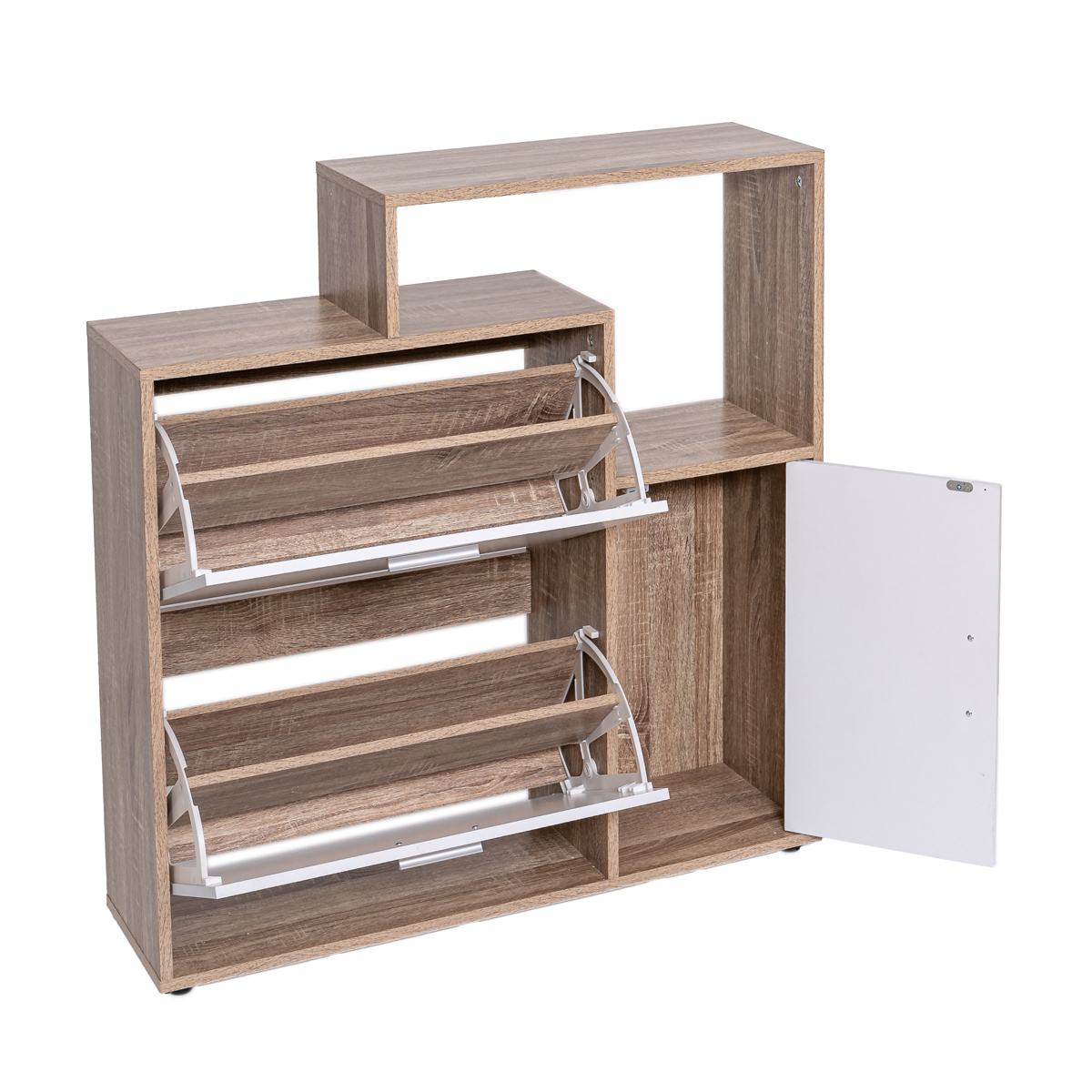 Sapateira com 2 gavetas e porta 90cm