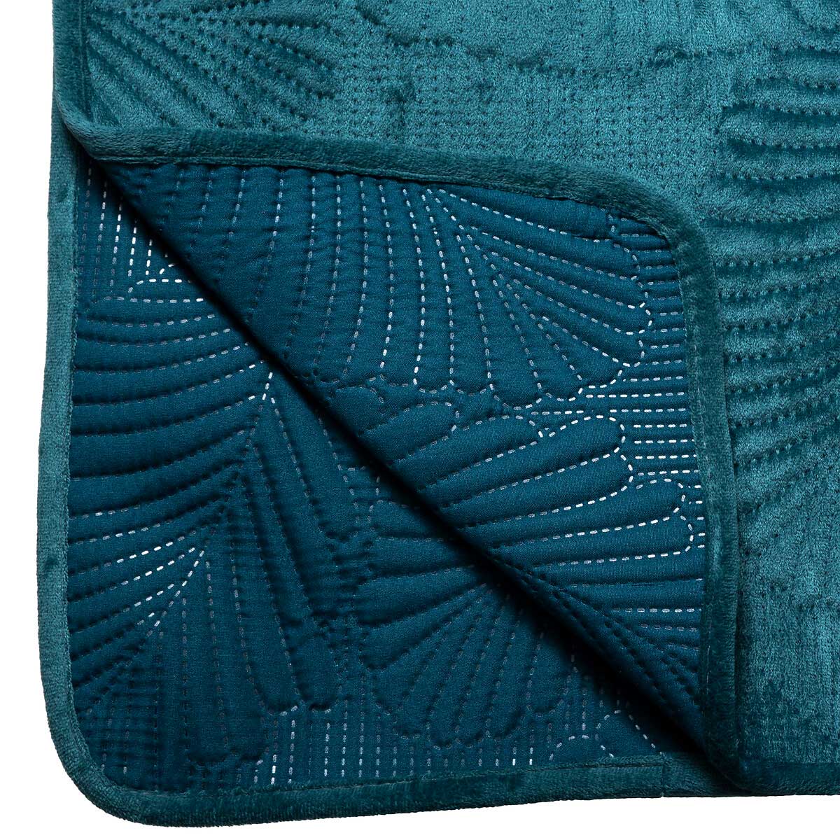 Colcha WONDERLY azul petróleo 240x260cm