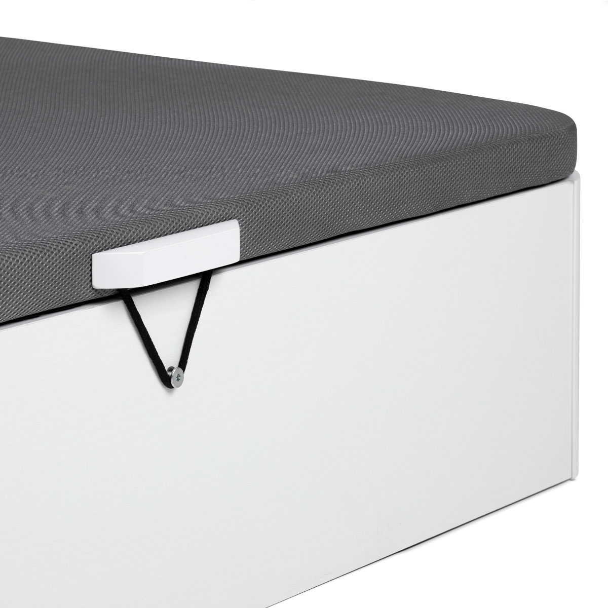 Sommier COMPORTA branco e cinza 160x200cm