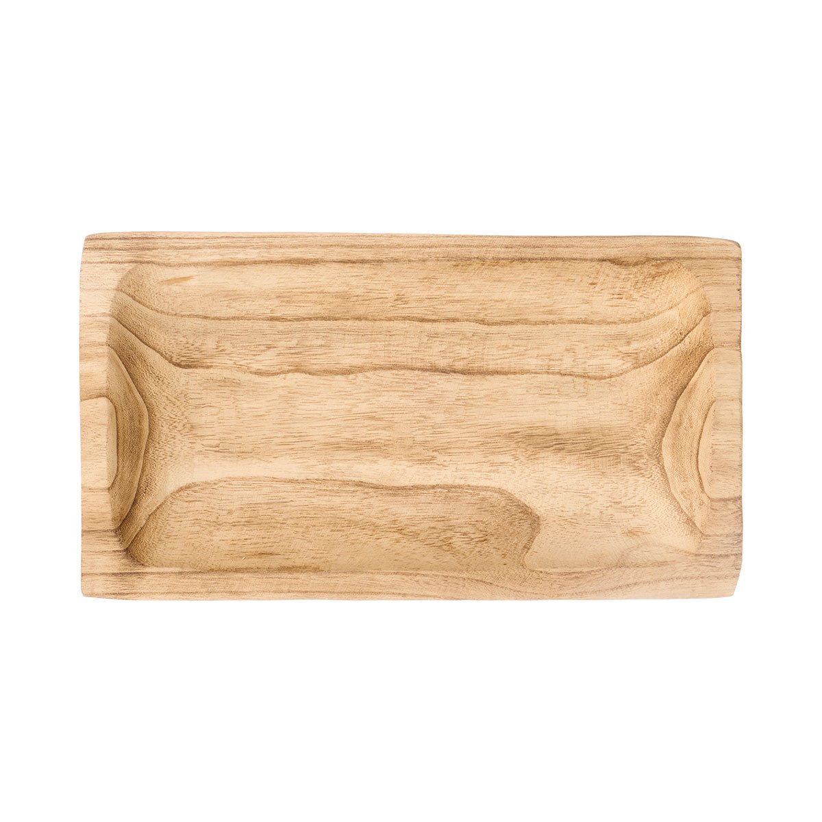 Centro de mesa Retangular Em Madeira Queimada