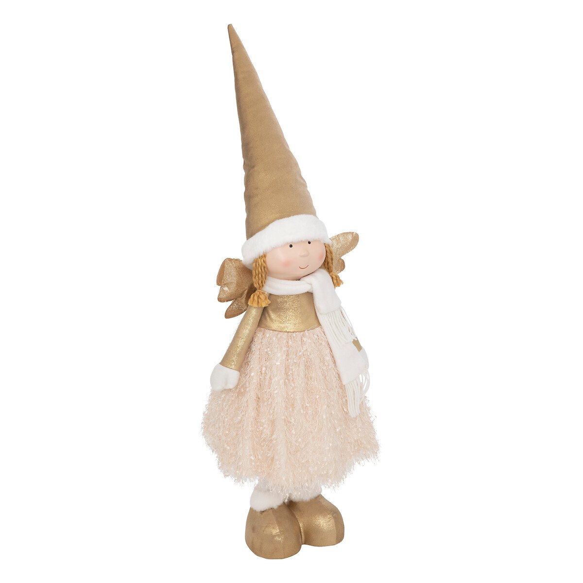 Figura de fada rose com gorro extensível 150cm,  Figura de fada rose com gorro extensível 150cm