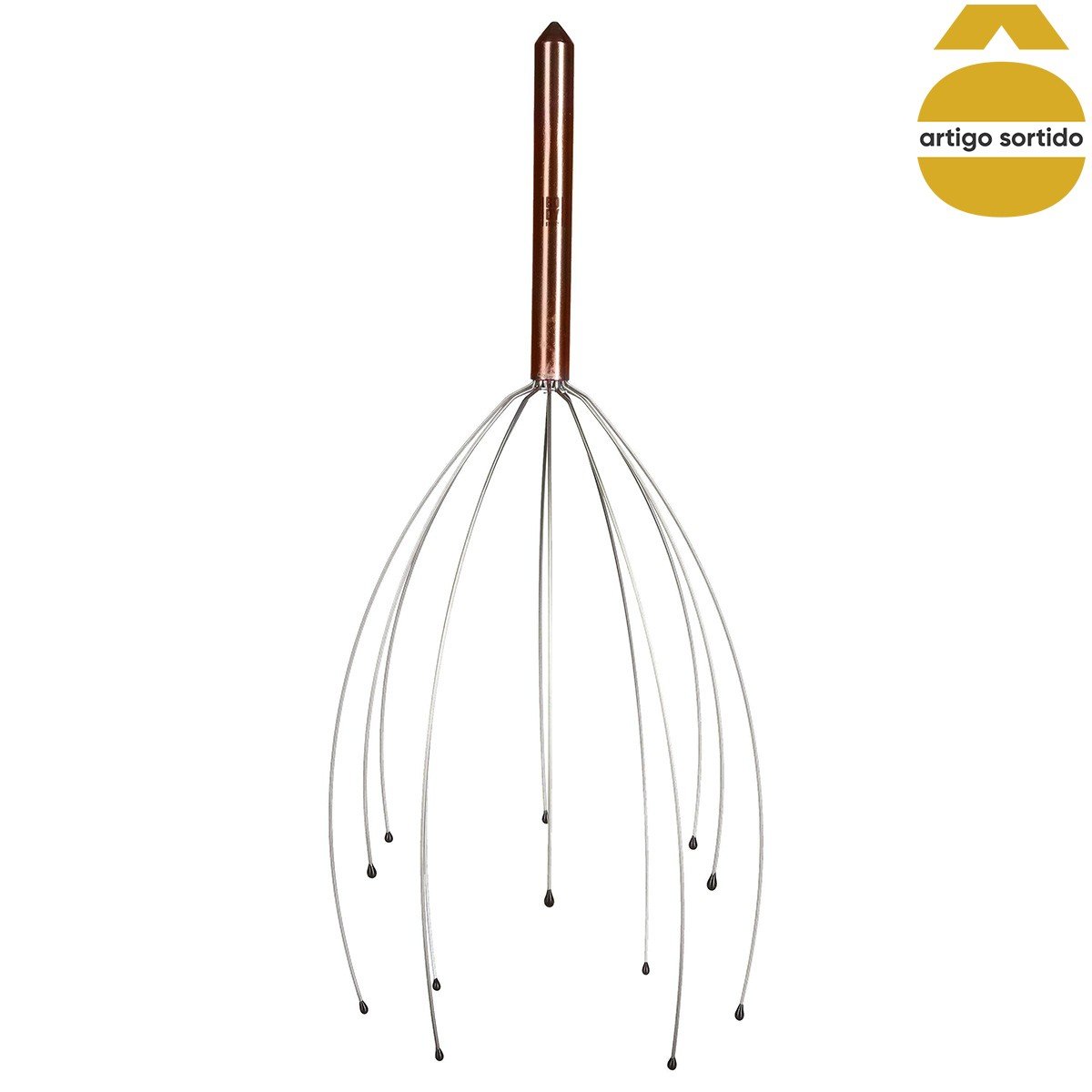 Massajador De Cabeça Metálico