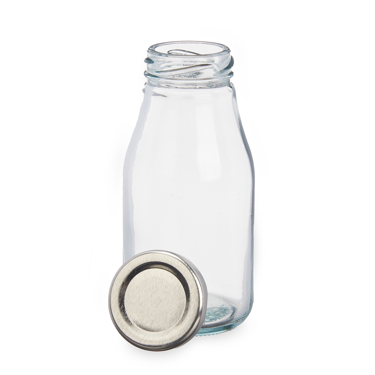 Frasco de vidro com tampa 250ml