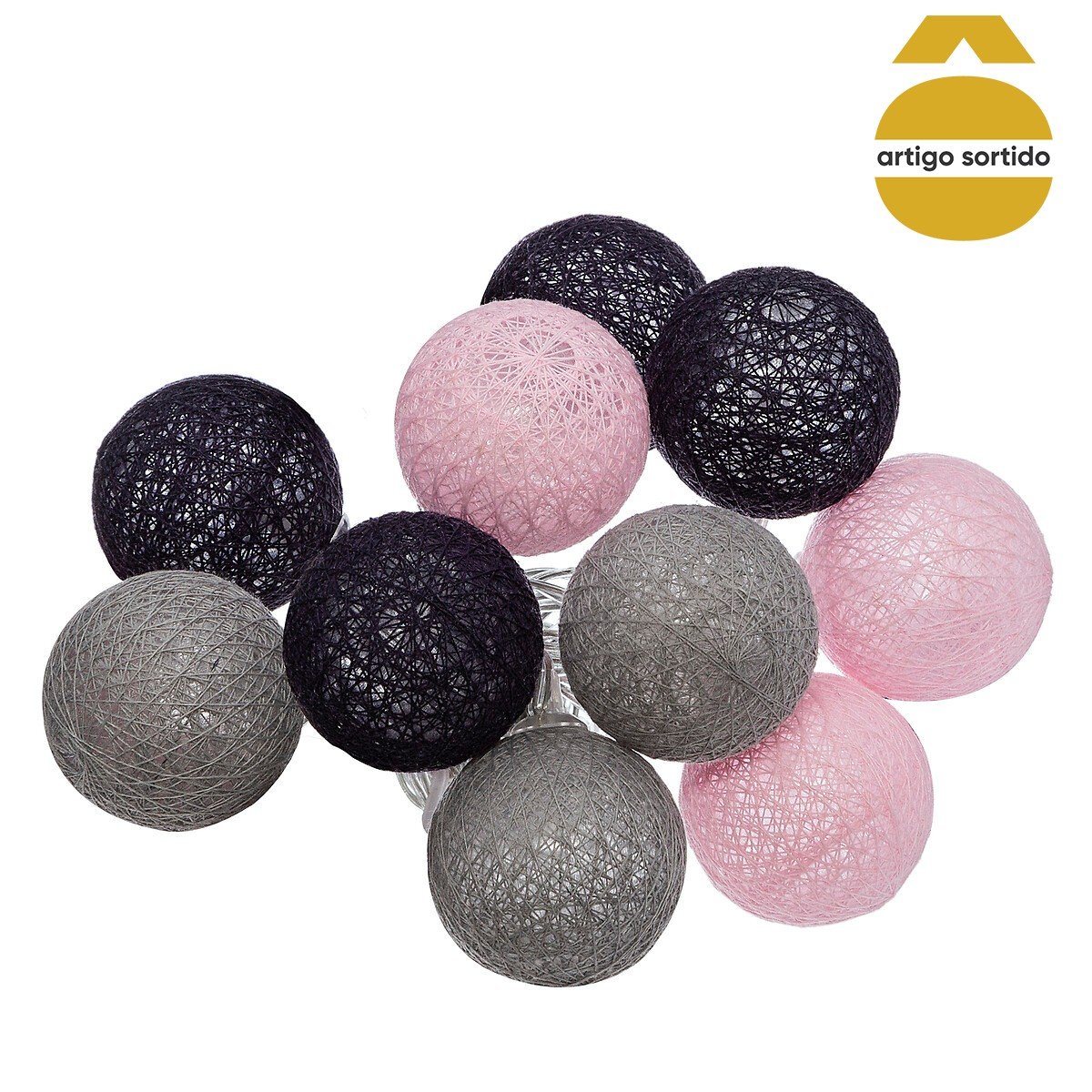 Conjunto de 10 bolas led