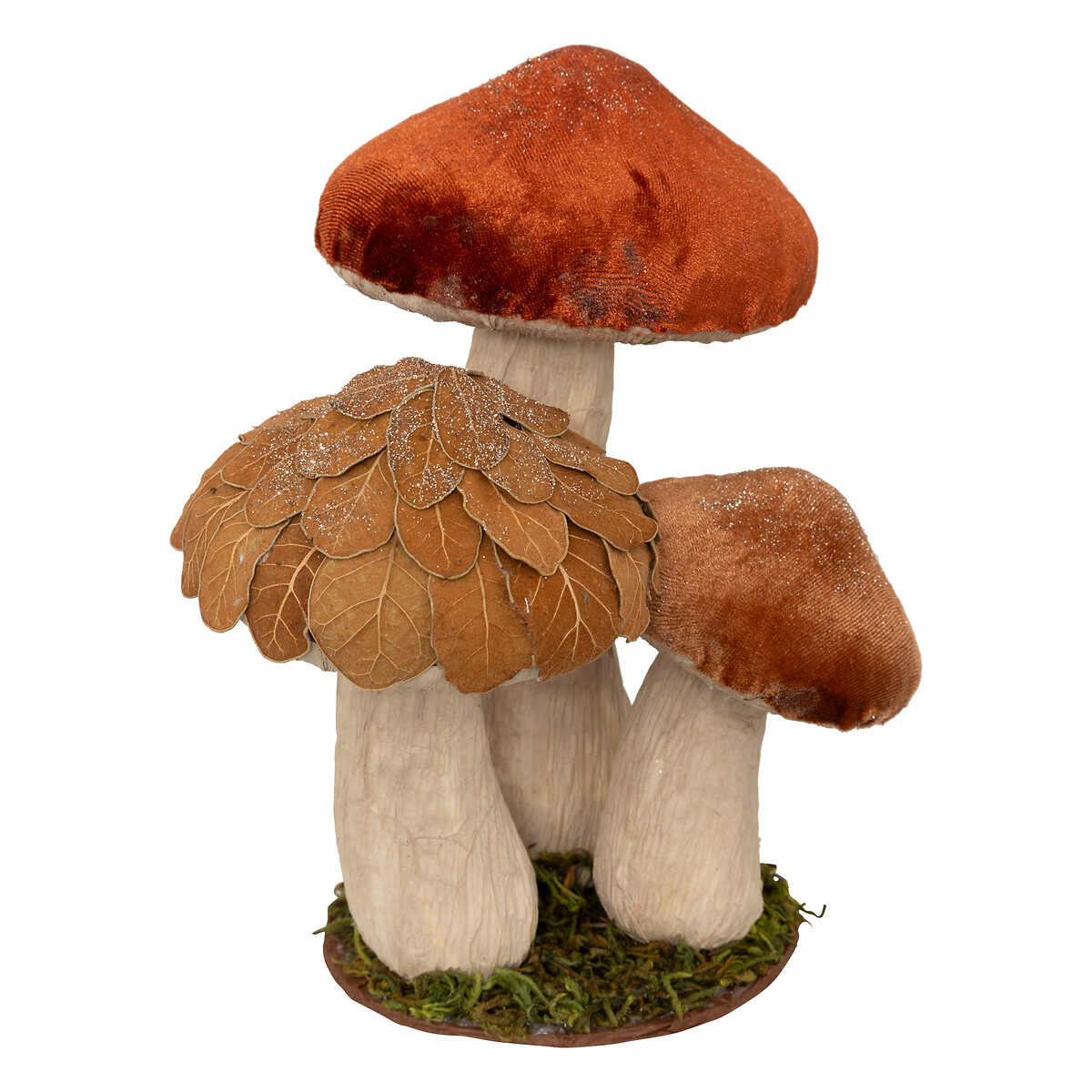 Figura cogumelo do bosque 21cm