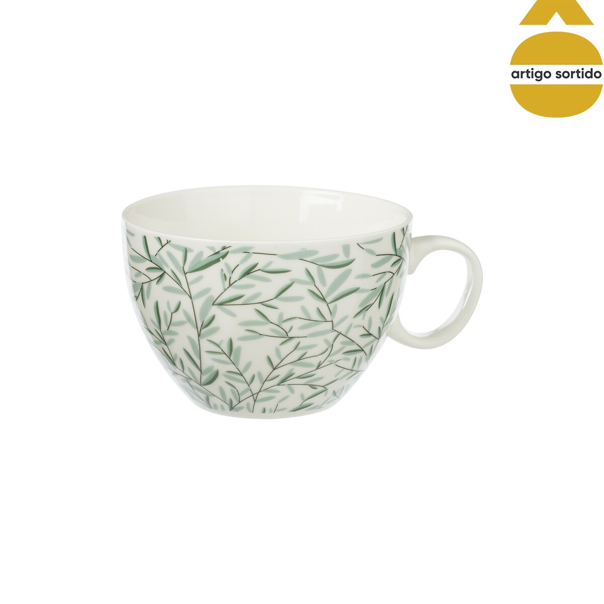 Almo&ccedil;adeira de cer&acirc;mica FLORAL 38cl