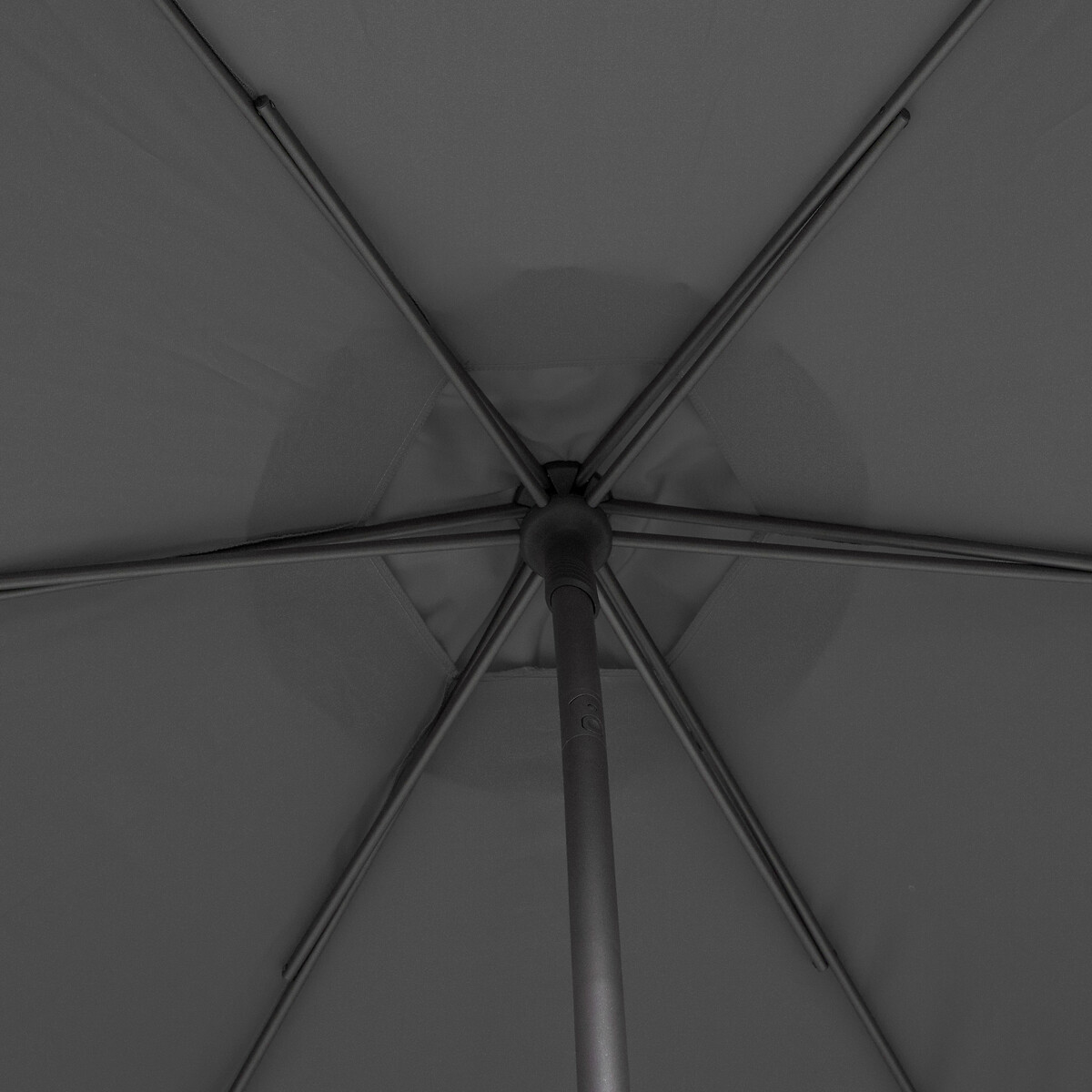 Guarda-sol SOYA cinza ard&oacute;sia 2,7m