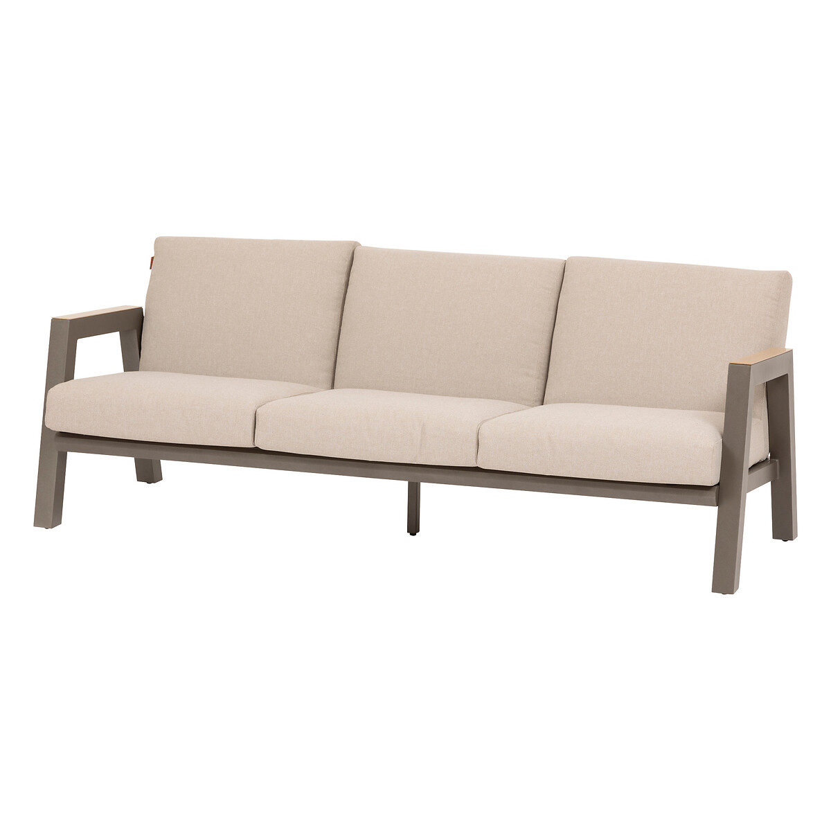 Conjunto de jardim AXIOME pralin&eacute; bege 5 lugares