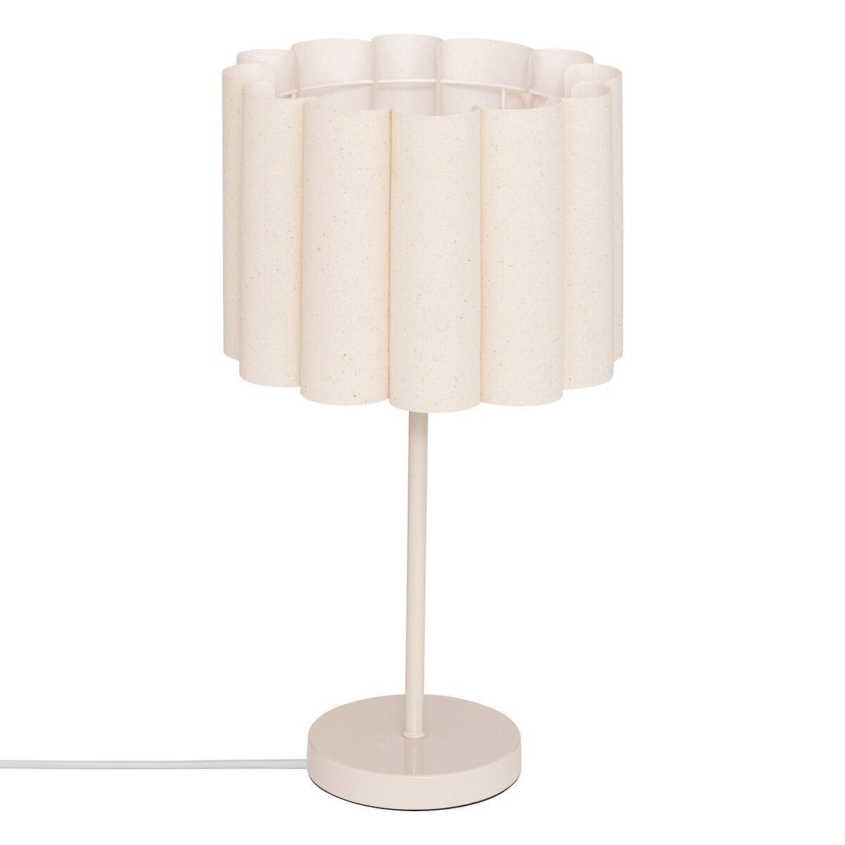 Candeeiro de mesa RONA bege 49cm