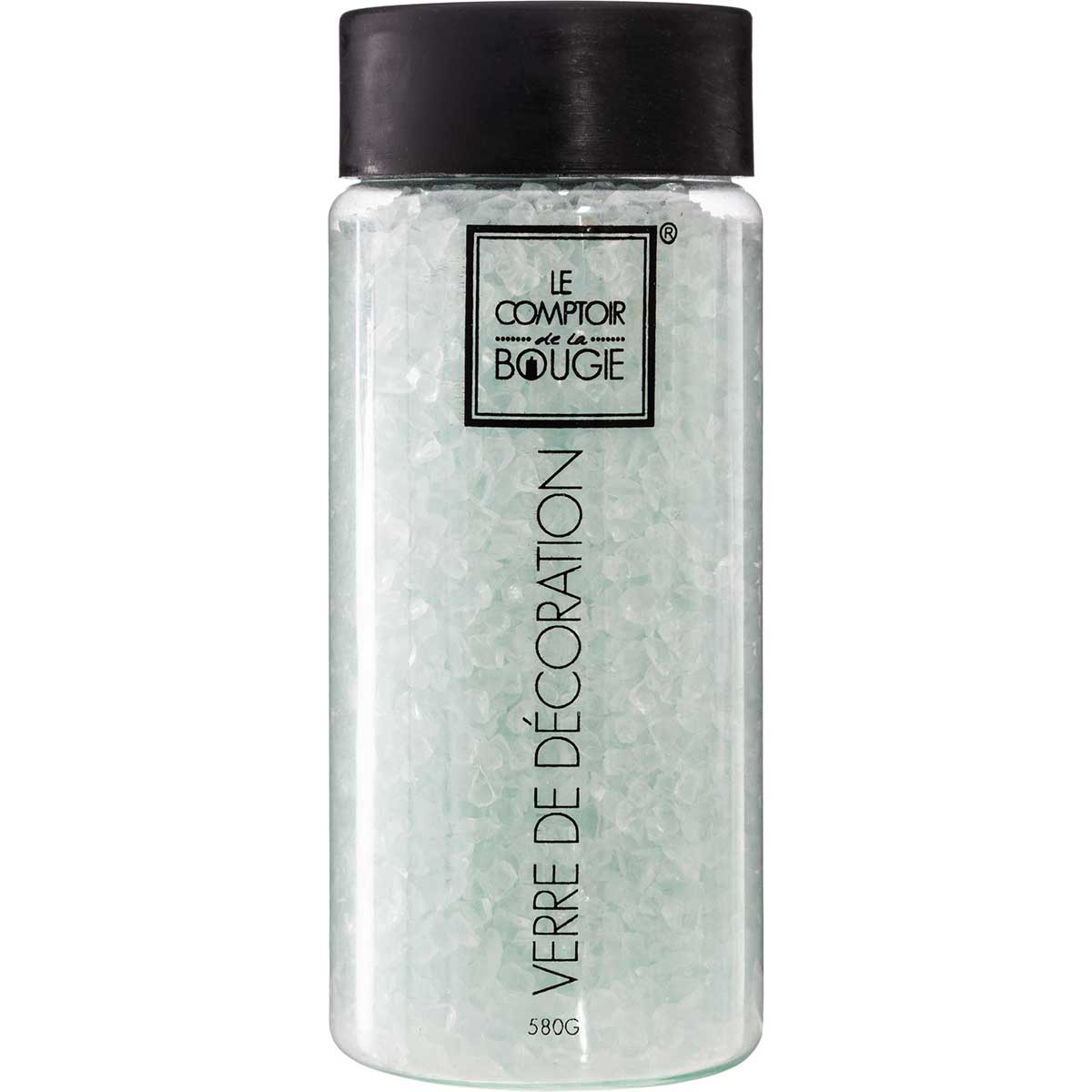 Pepitas de vidro decorativas transparente 580 gr
