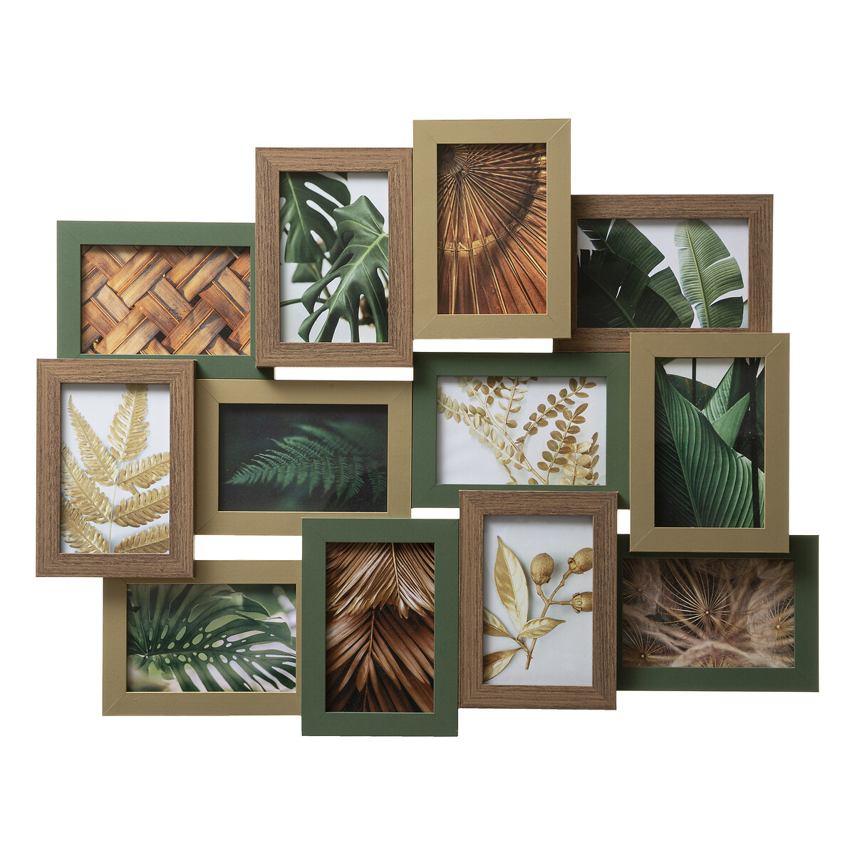 Multimoldura JÚLIA em mdf para 12 fotografias