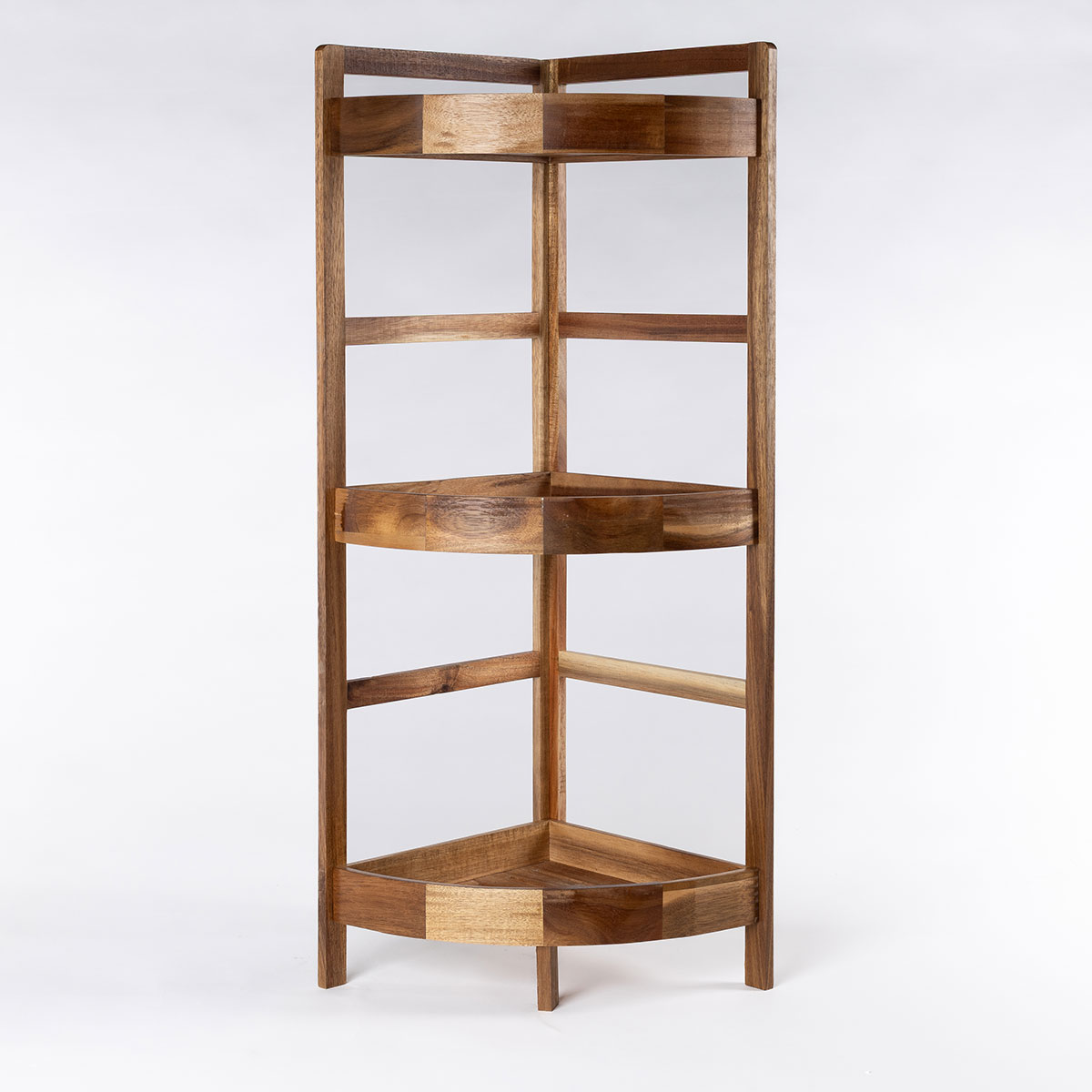 Móvel de canto wc com 3 prateleiras