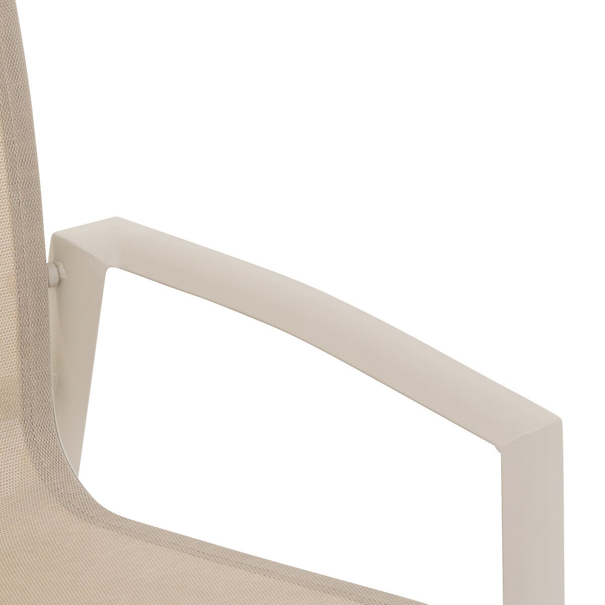 Cadeira com bra&ccedil;os AXANT lin argile