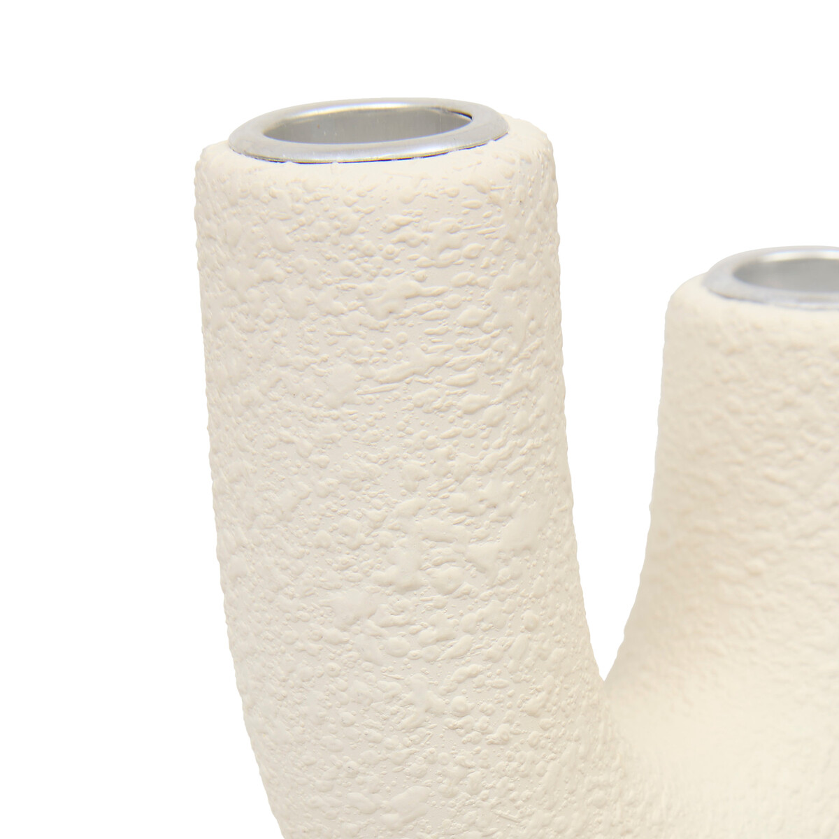 Candelabro WONJA branco 20cm