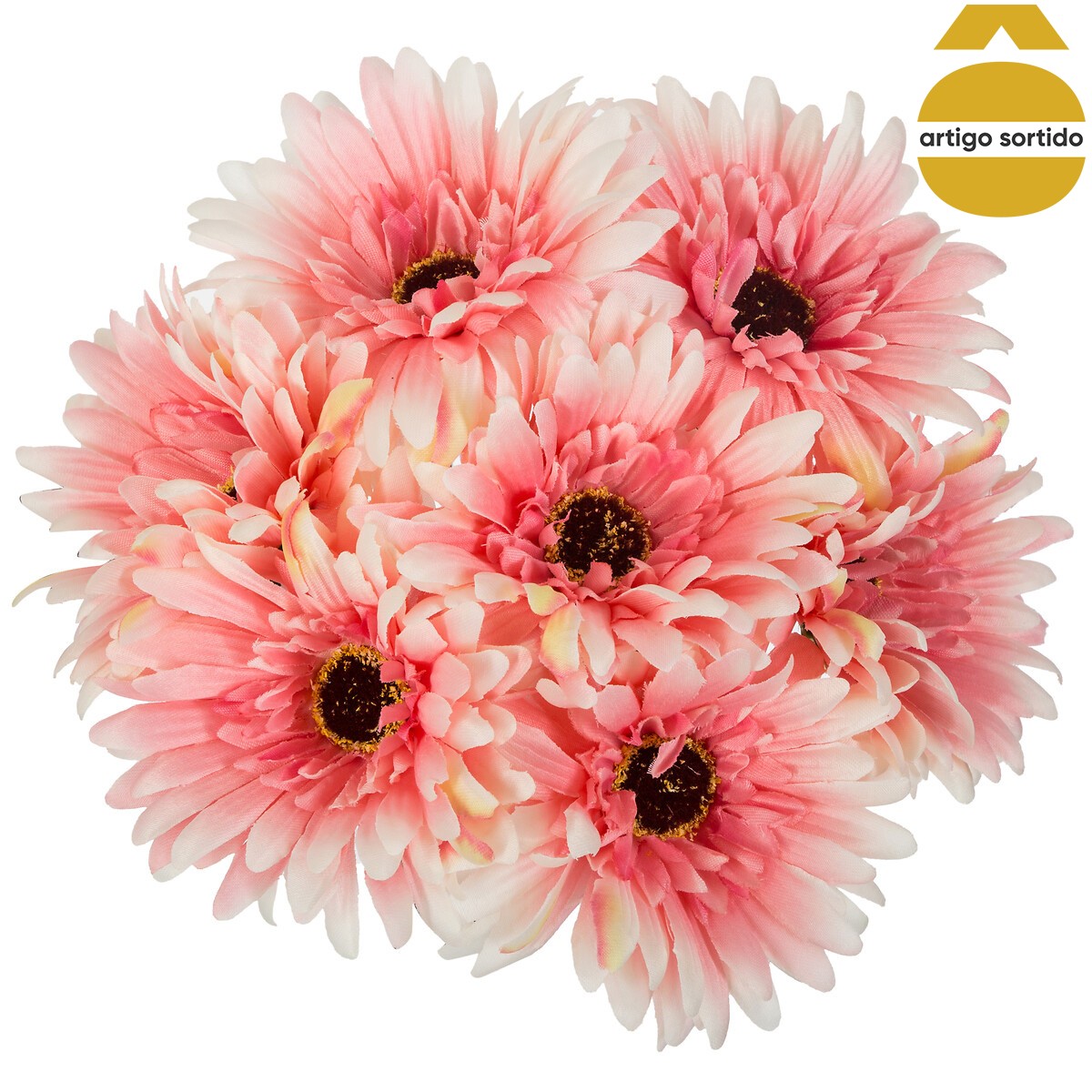 Bouquet de 7 gerberas 26cm