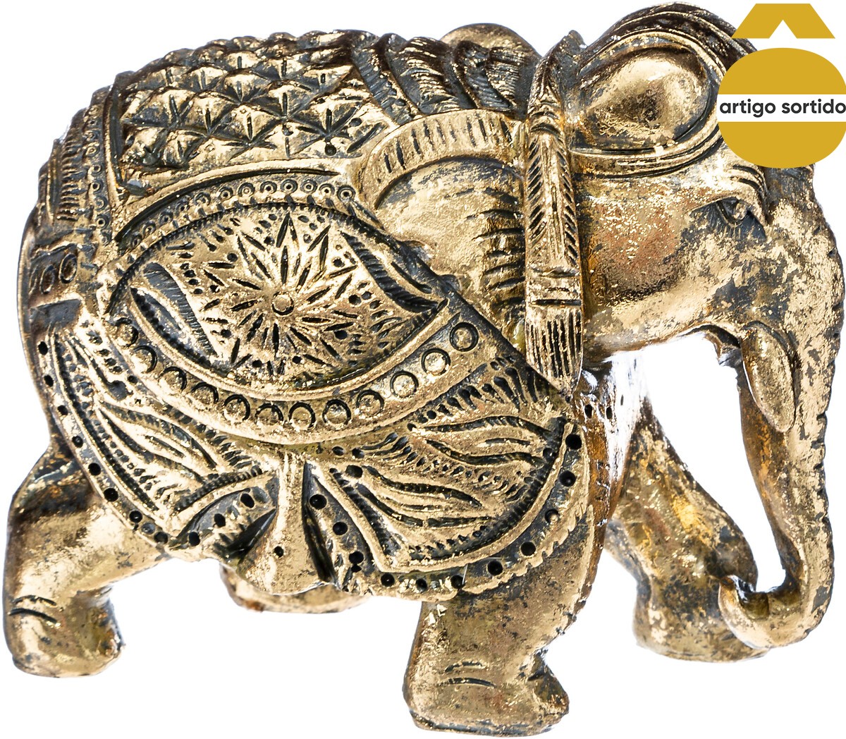 Elefante decorativo em resina