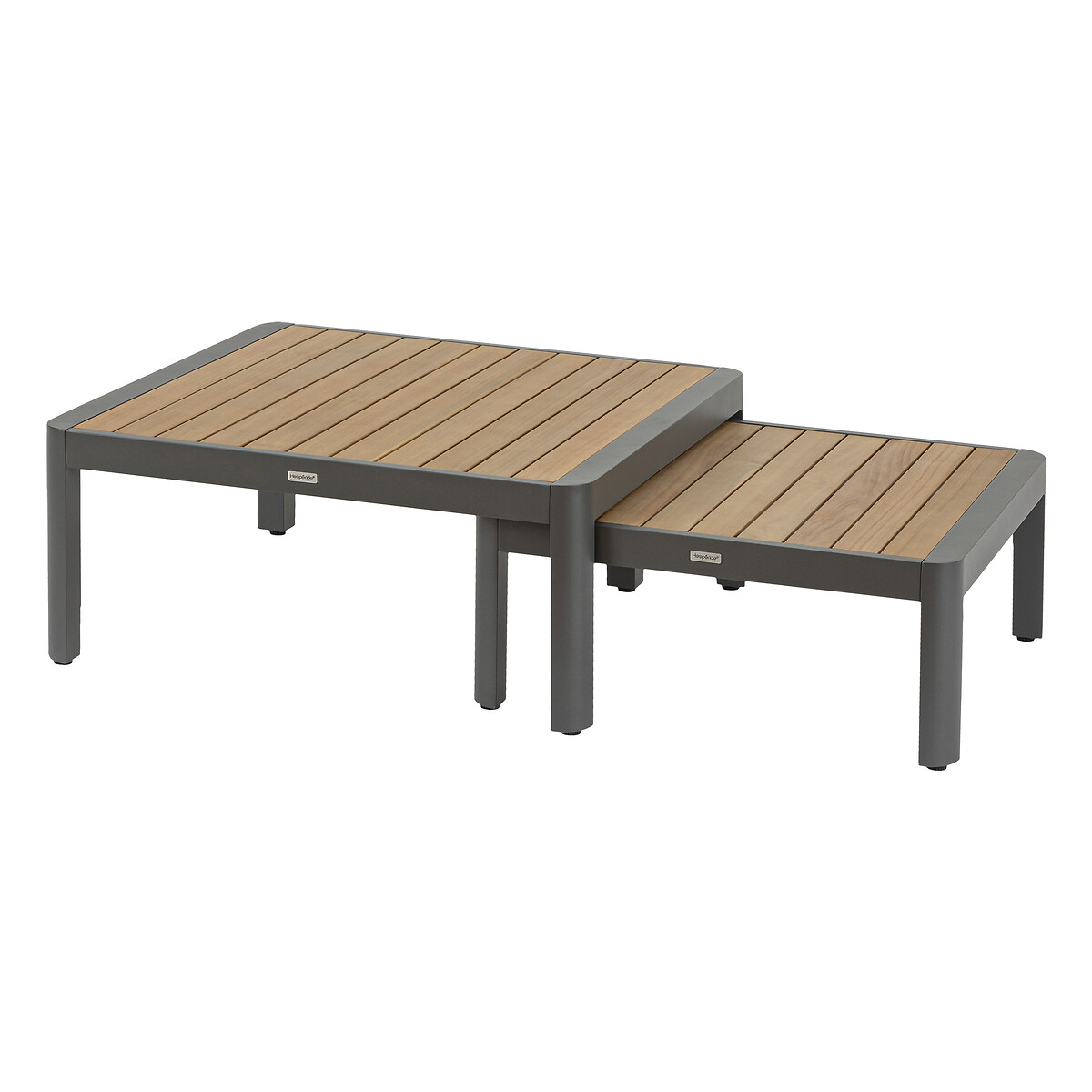 Conjunto de jardim &acirc;ngulo PARADIZE cinza graphite