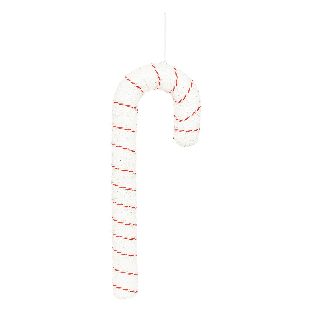 Pendurante de bengala com led branco e vermelho 50cm,  Pendurante de bengala com led branco e vermelho 50cm