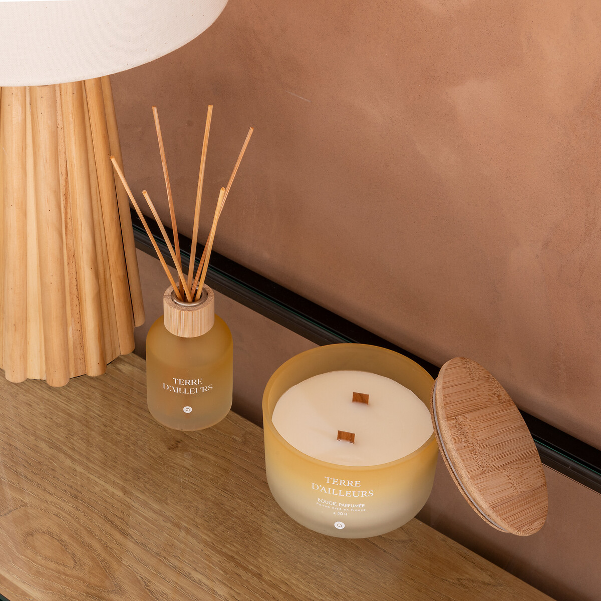 Vela perfumada terre d'ailleurs SANA 420g