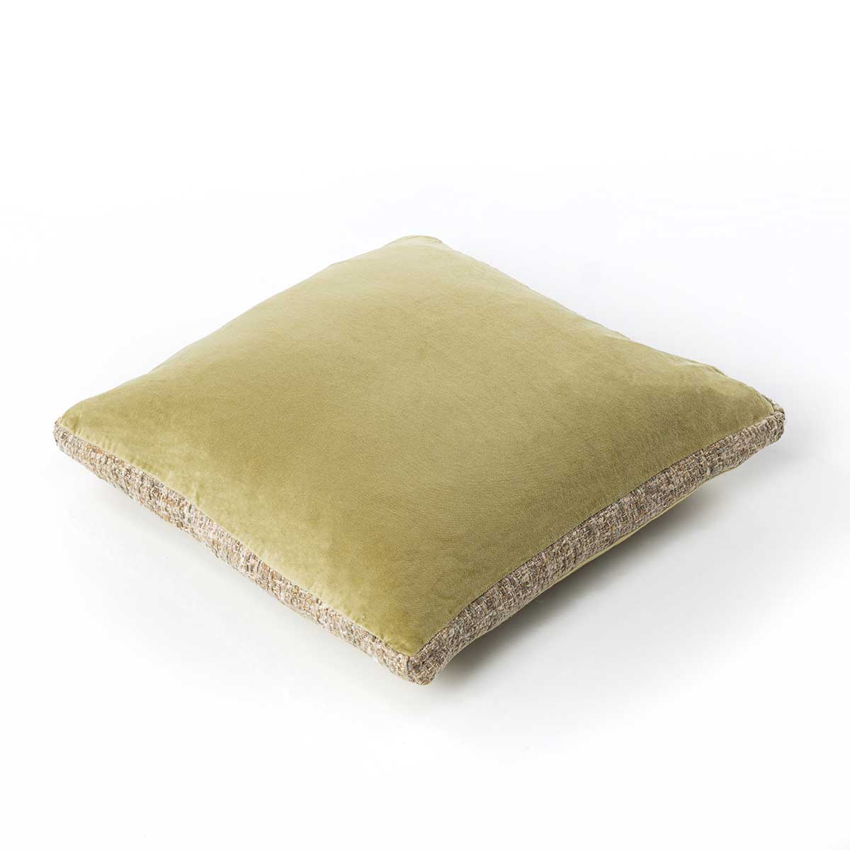 Coxim de ch&atilde;o AUTOMNE verde 45x45cm