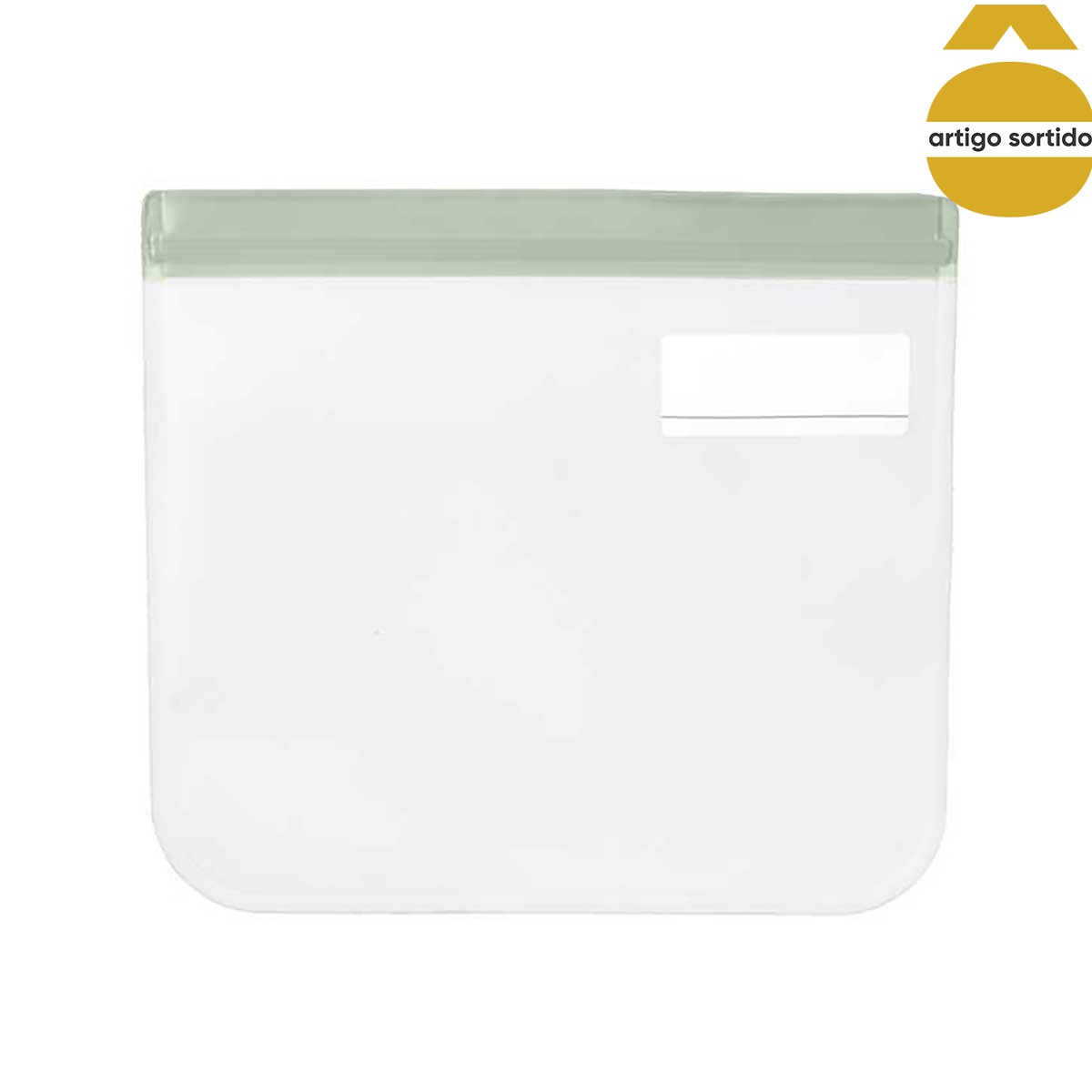 Conjunto De 2 Sacos Com Abertura Fácil Em Plástico