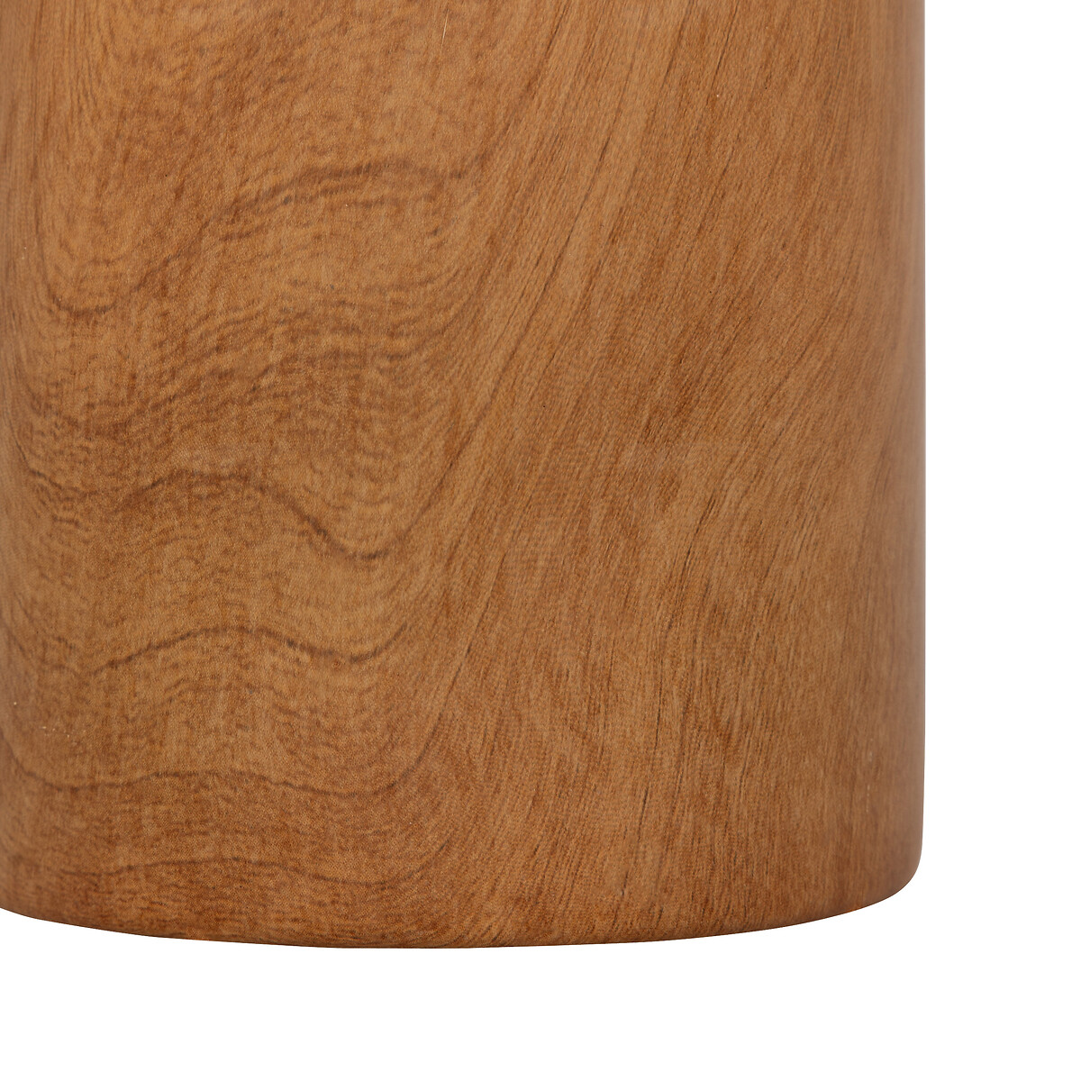 Vaso SOA em cer&acirc;mica efeito madeira 30cm