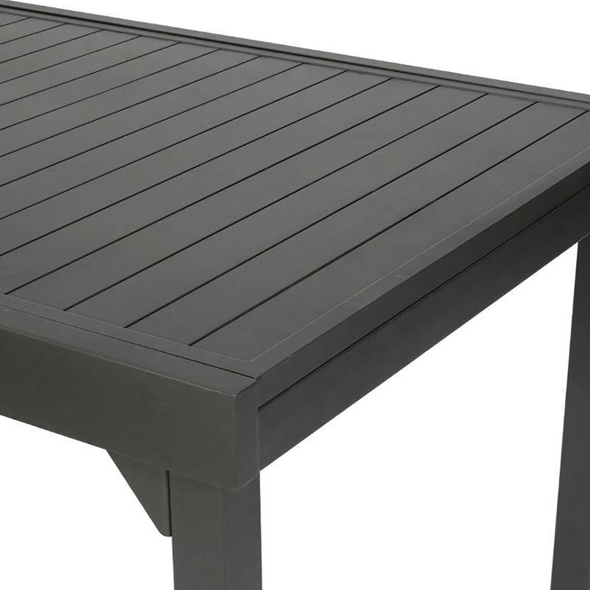 Mesa extensível PIAZZA cinza escuro 200/320cm,  Mesa extensível PIAZZA cinza escuro 200/320cm