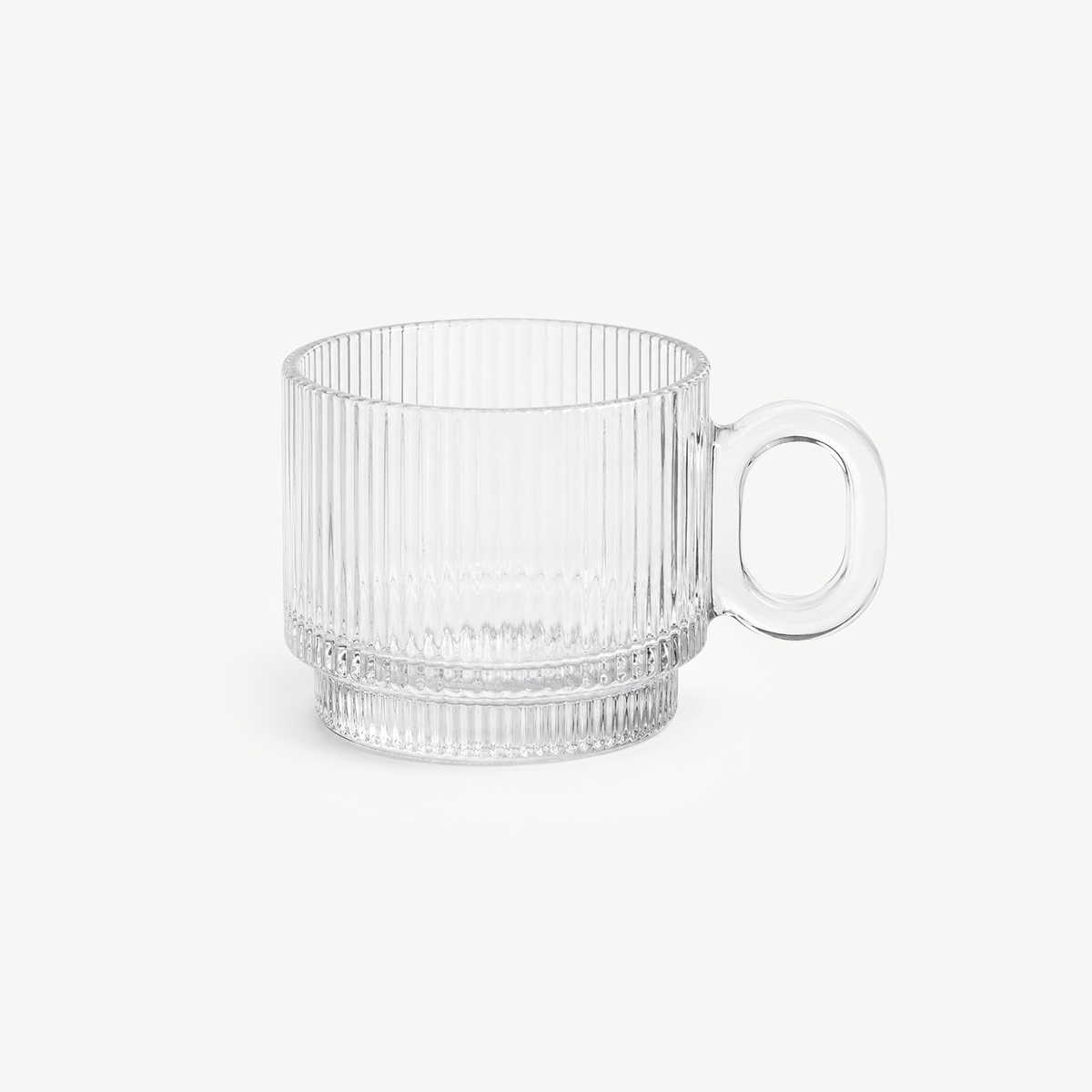 Ch&aacute;vena de caf&eacute; LORENE em vidro 10cl