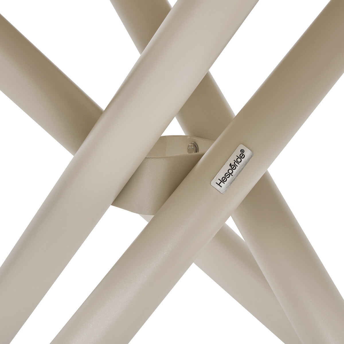 Mesa NEBULLIA redonda argile alum&iacute;nio