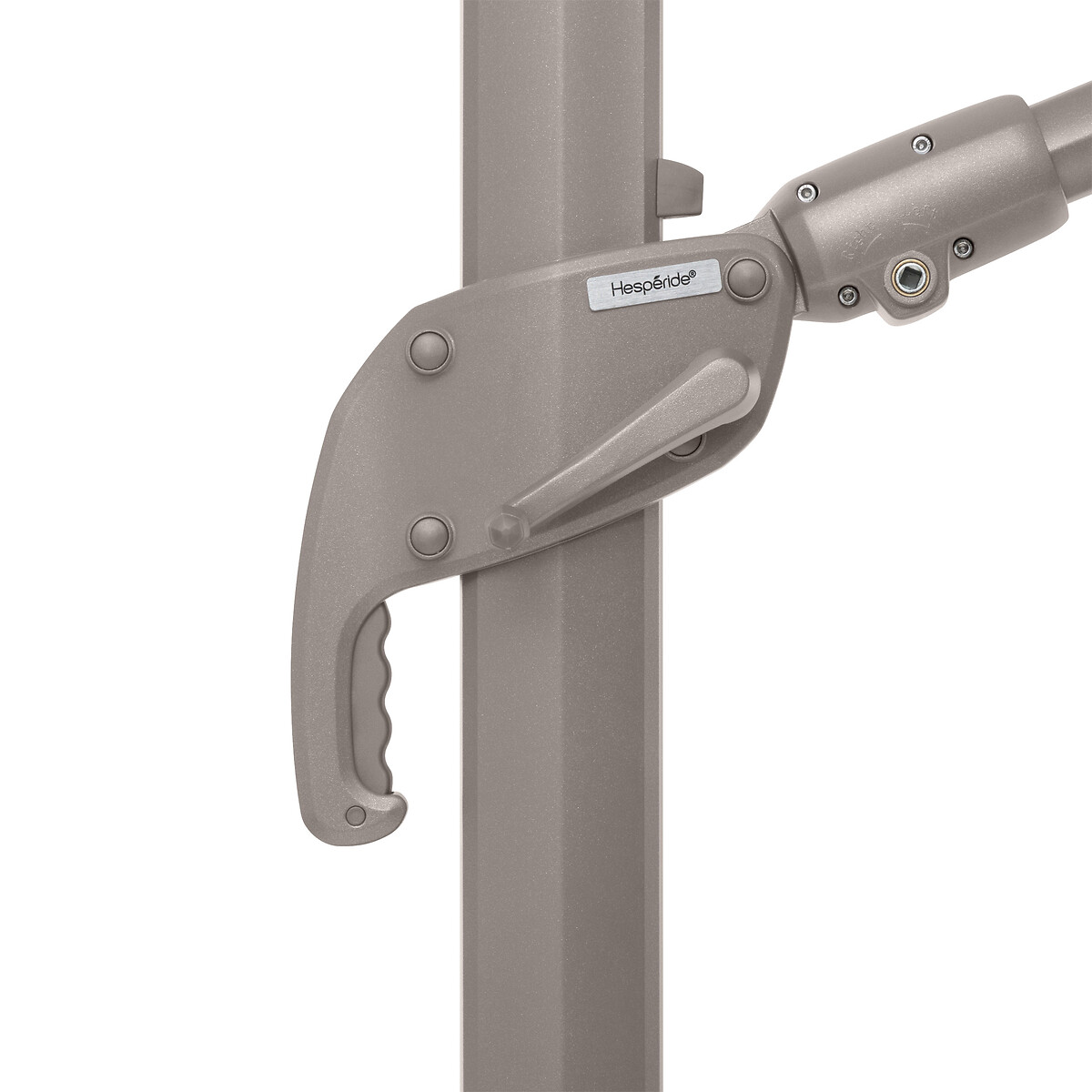 Guarda-sol MELHIA cor linho 3x3m