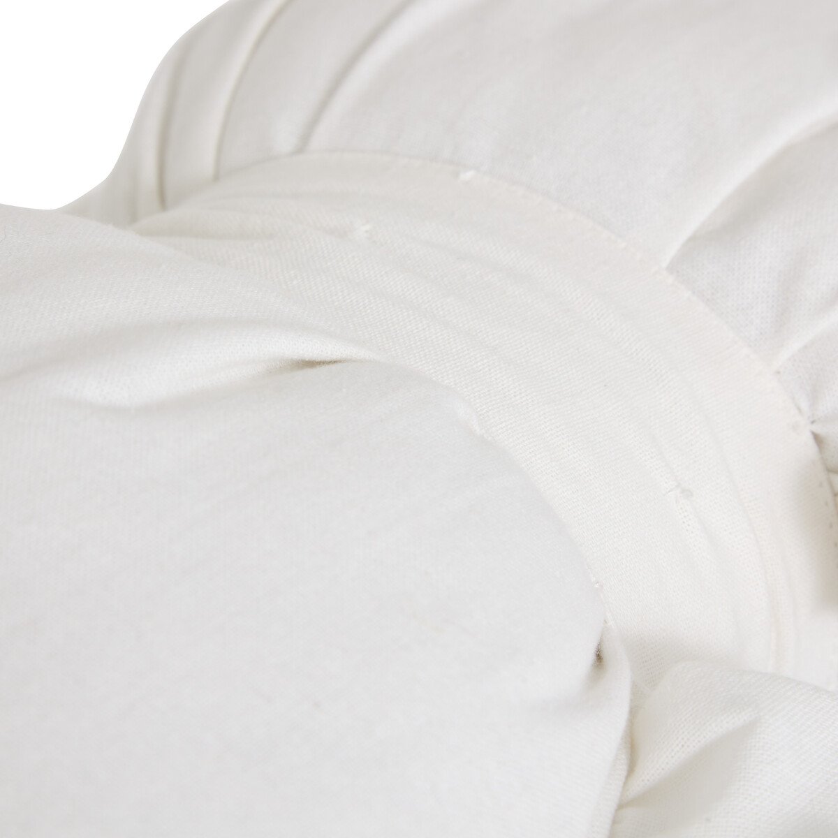 Almofada la&ccedil;o FLEURS SAUVAGES branca 30x50cm