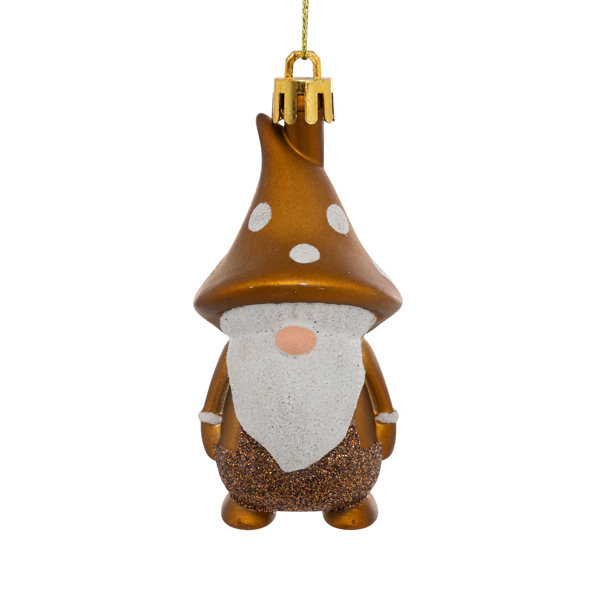 Conjunto de 2 pendurantes gnomo 8cm