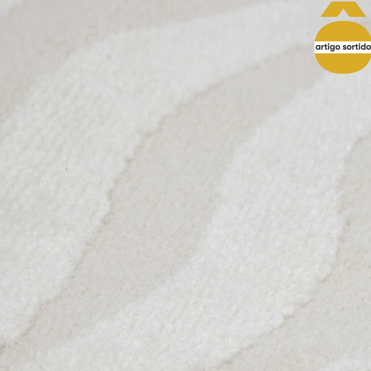 Tapete decorativo ANOAI branco 100x150cm