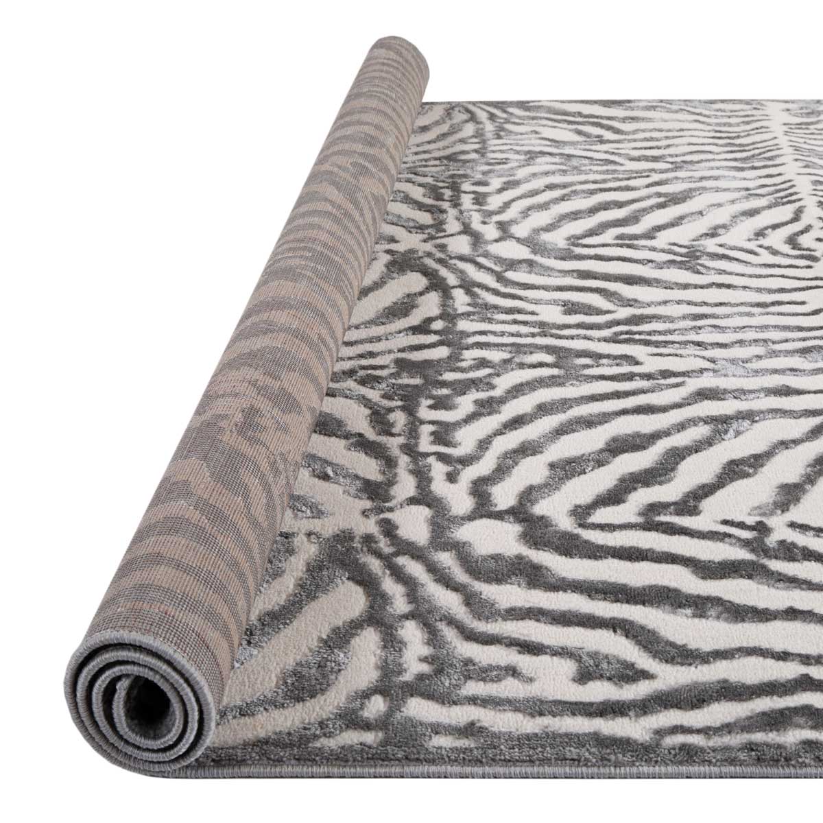 Tapete ZAHA zebra cinza 200x285cm