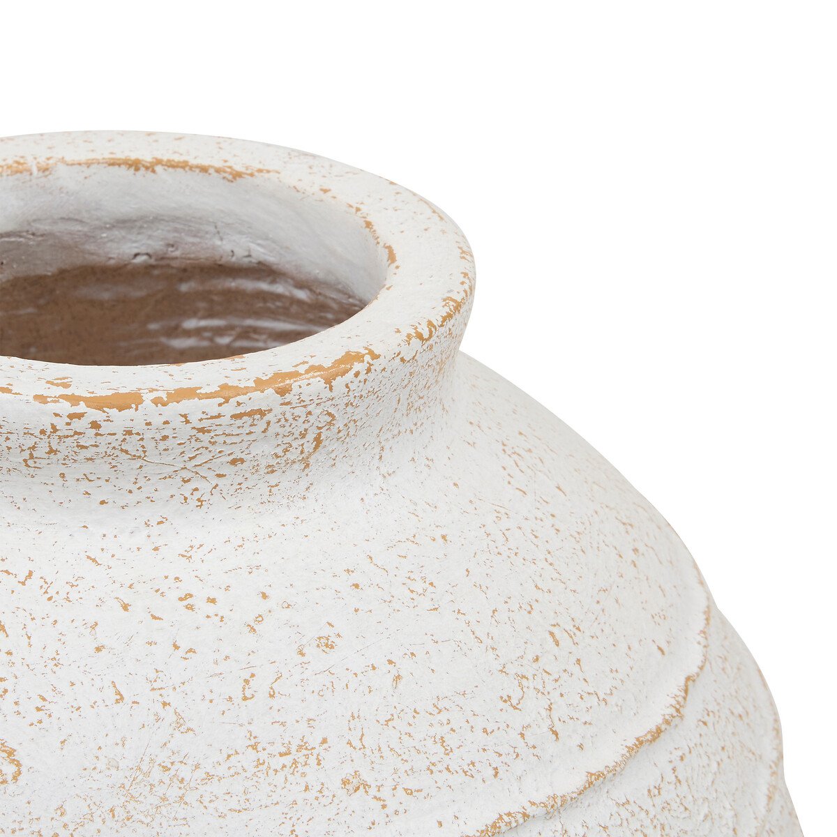 Jarra ROMIA bege em cerâmica 38cm,  Jarra ROMIA bege em cerâmica 38cm