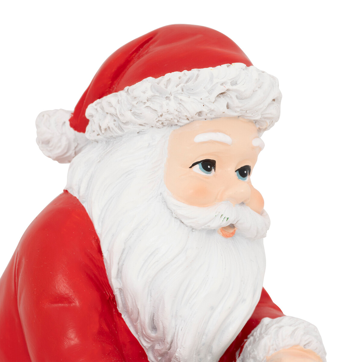 Figura de pai natal com presente 15cm