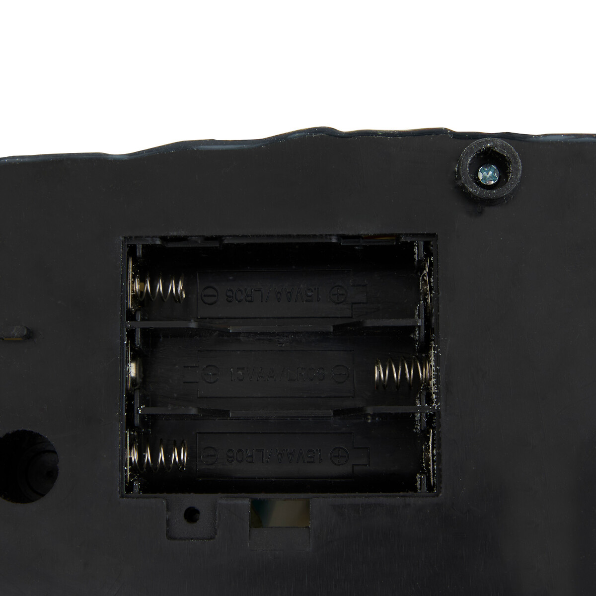 Aldeia luminosa com casa e pai natal