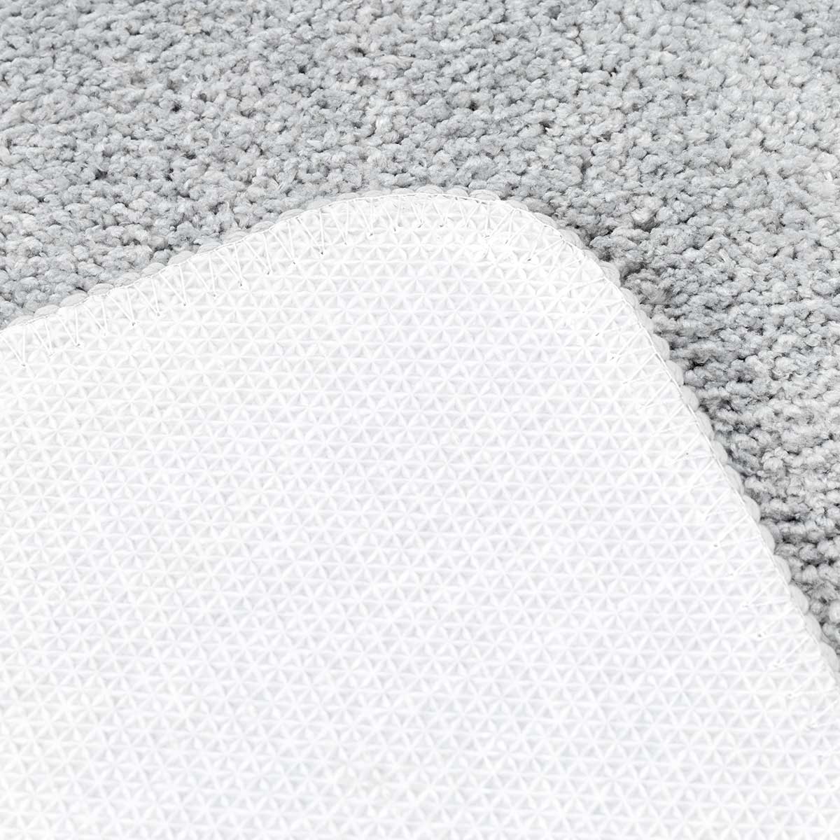 Tapete wc microfibra especial cinza claro 50x120cm,  Tapete wc microfibra especial cinza claro 50x120cm