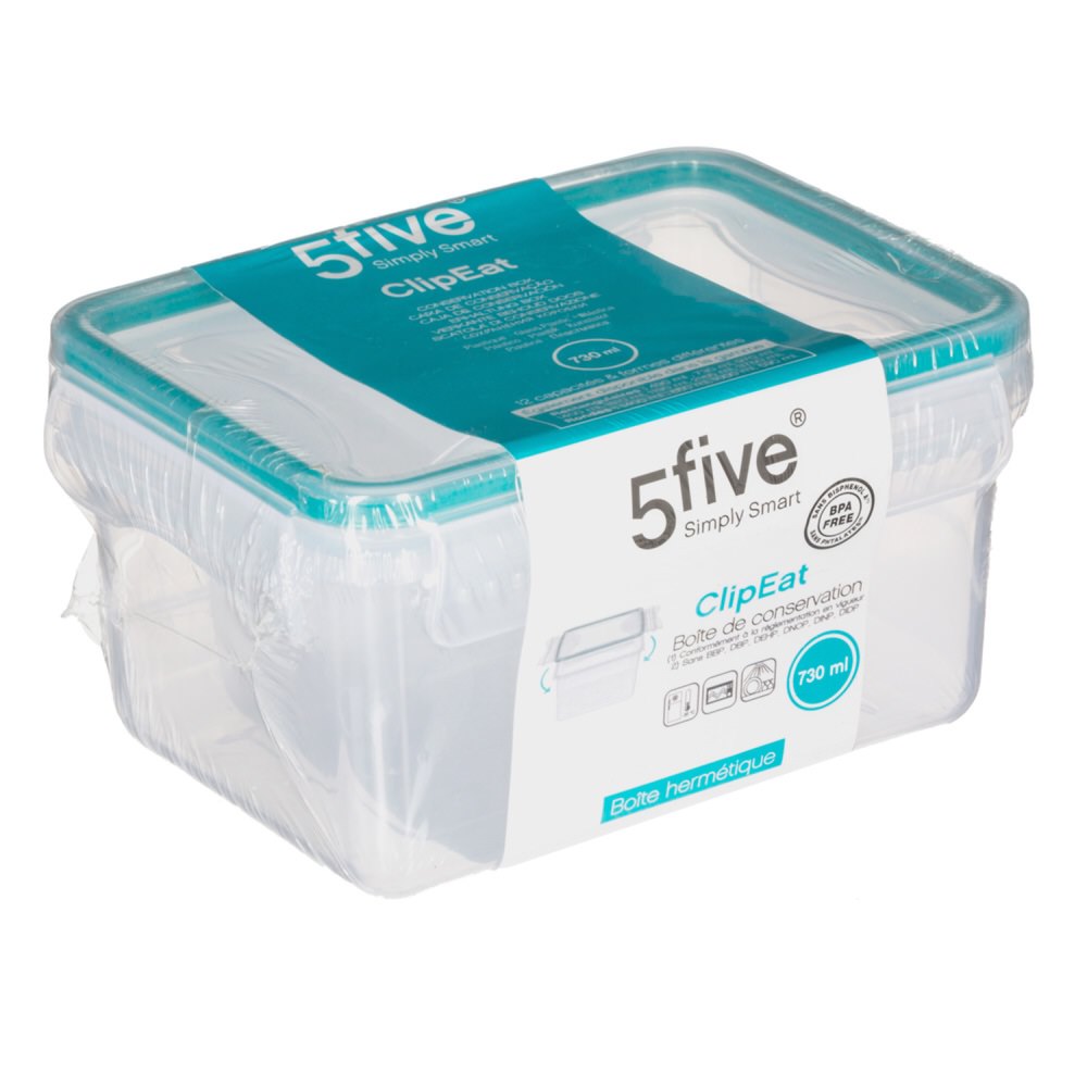 Caixa herm&eacute;tica de pl&aacute;stico 0,73l